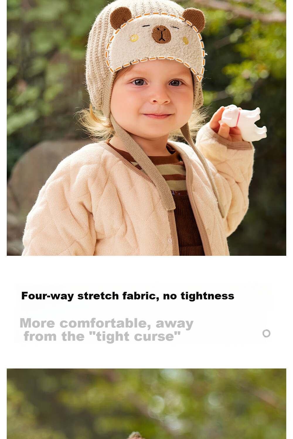Betis Baby Hat Autumn Winter Infant Boys Windproof Warm Knitted Earflap Hat Spring Autumn Wool Hat 9