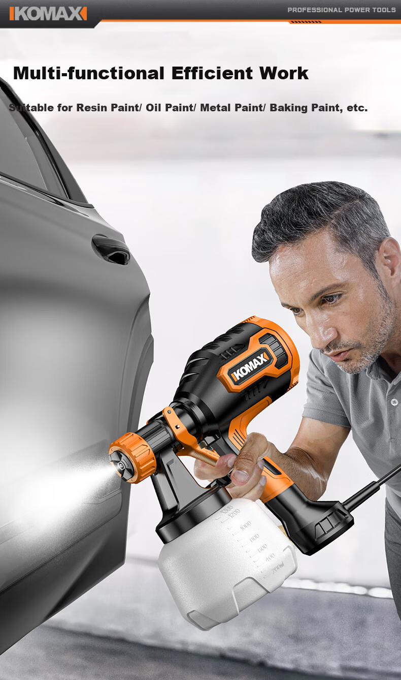 KEMAISI Electric Paint Sprayer Household Paint Spray Gun Latex Paint Spraying Machine High Atomization Spray Machine 2
