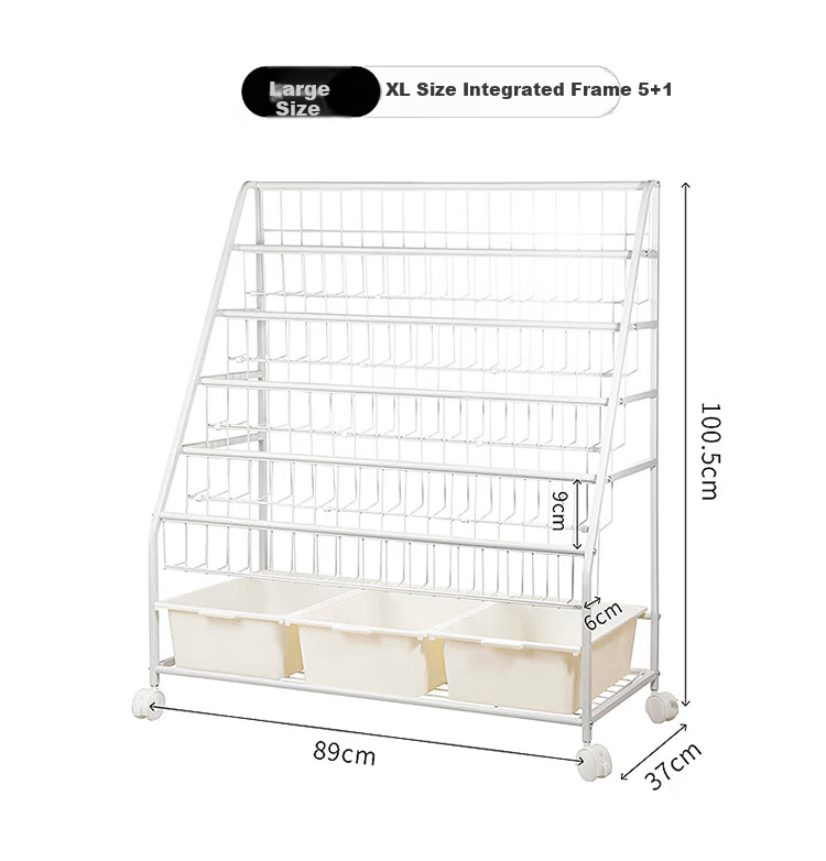 Jinlongxing Small Cart Storage Rack, Baby Supplies And Snack Shelf, Bedroom Kitchen Bathroom Stainless Steel Movable 3-Tier Storage Rack 5