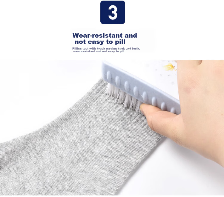 Langsha Men's Socks Spring Summer 100% Cotton 10A Antibacterial Odor-Resistant Sports Mid-Calf Socks Men's All-Cotton Basketball Long Socks 6