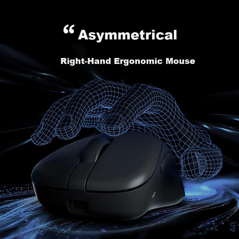 ATK LieKong Z1 Wireless Mouse Wired/Wireless Dual-Mode Lightweight Office Gaming Mouse Right-Handed Ergonomic Z1 ProMax White