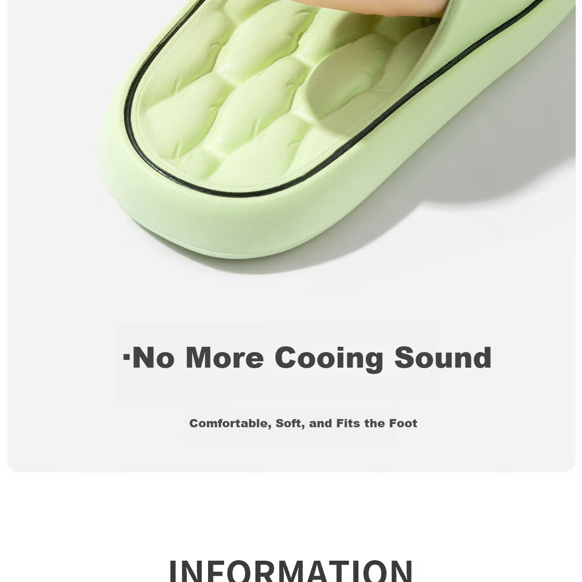 Zhiying Men's and Women's Home Shower Soft Sole Bathroom Couple Non-slip Silent Slippers Gray Size 40-41 9