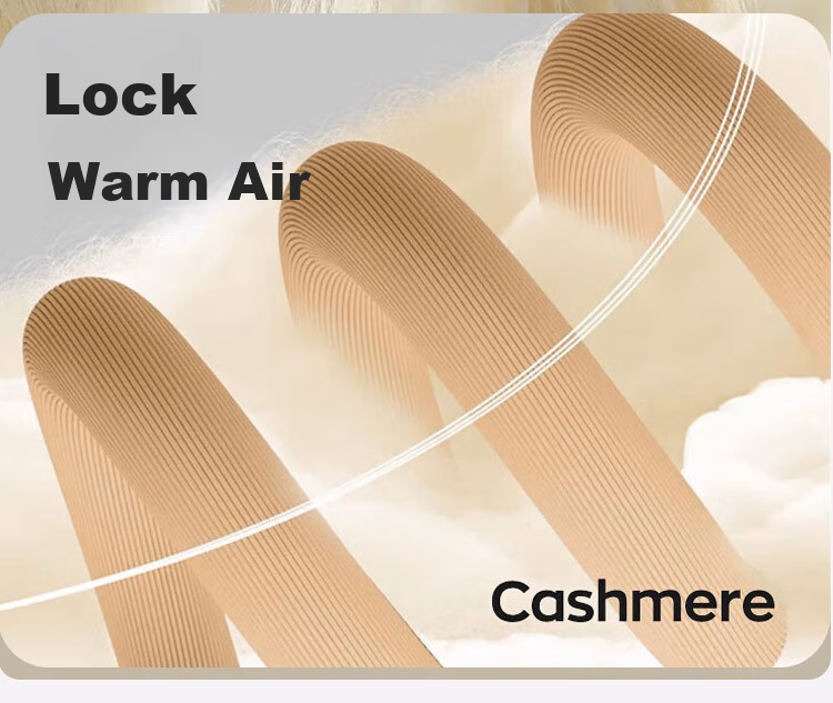 MiiOW New Thermal Velvet Chest Pad Women's Warm Vest with Cashmere and Silk Underwear Black L 8