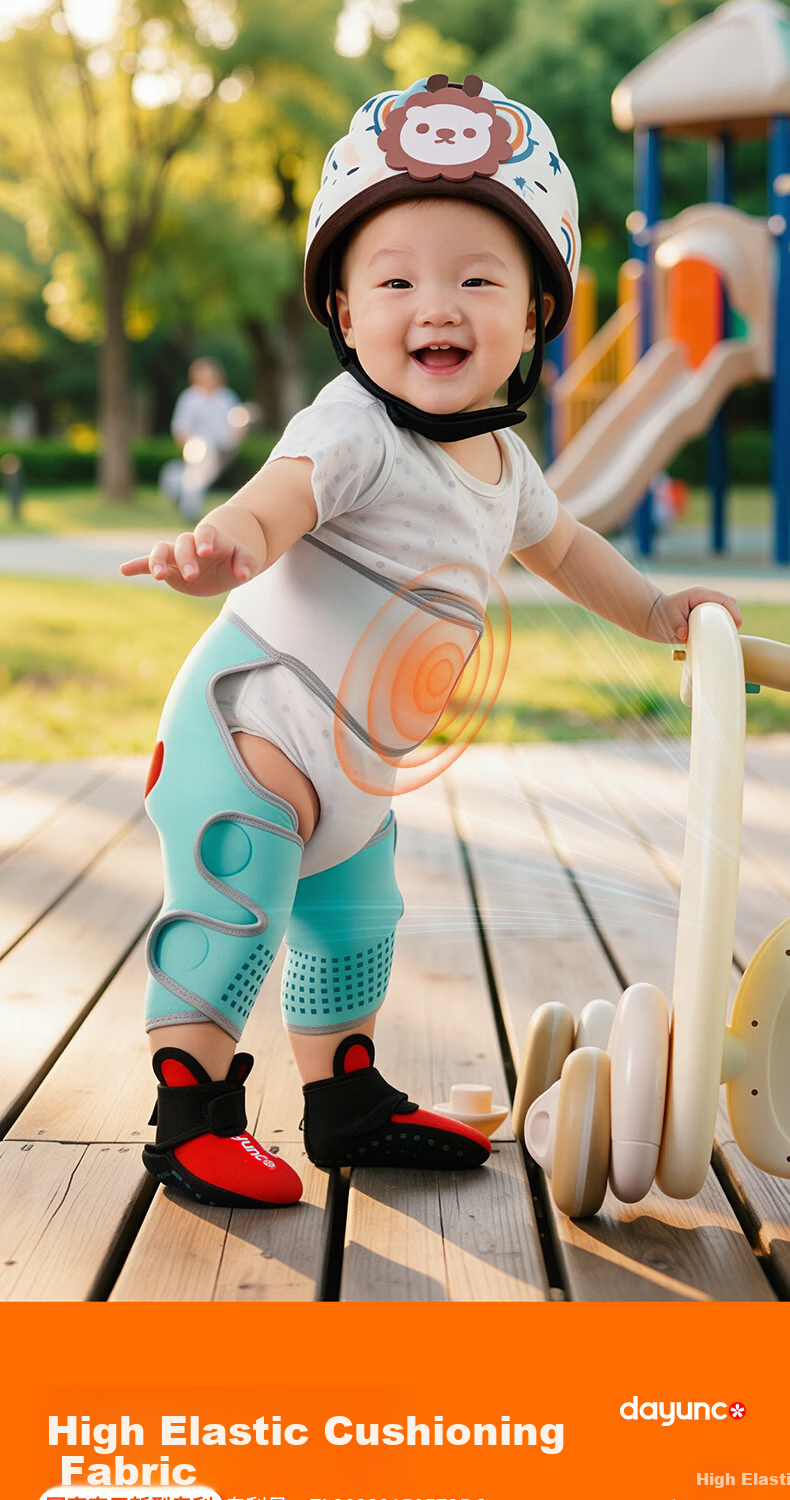 Kangshu Baby Crawling Suit Unisex Indoor Outdoor Anti-Dirt Knee Pads Belly Protection Diaper Cover Floor Cooling Isolation 14