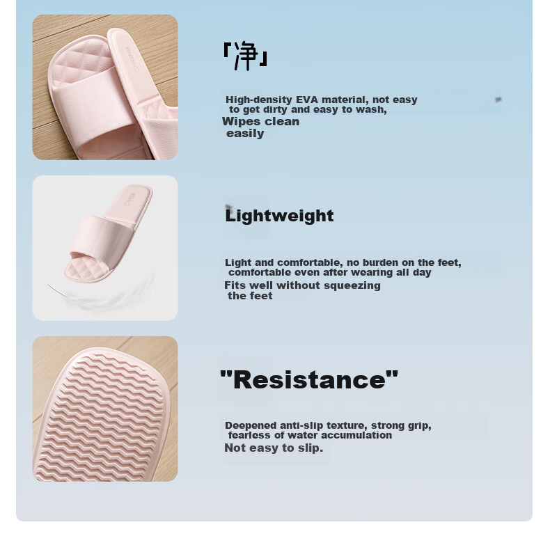 MashiMaro Travel Foldable Slippers Unisex Disposable Shower Portable Slippers 4