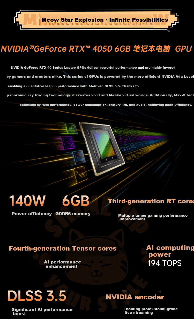 COLORFIRE MEOW Orange Treasure R16 Pro Rainbow Ryzen R7 Gaming Laptop (R7-8745HX 16GB 512GB RTX5060) 2