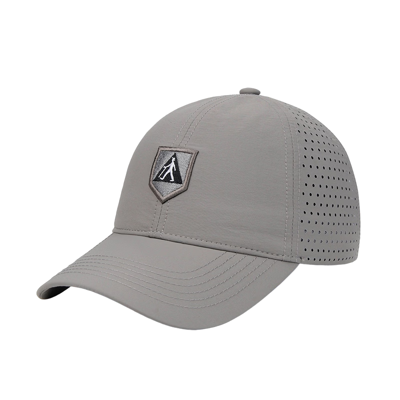Zulijian Breathable Mesh Baseball Cap Summer Sun Protection Unisex Casual Black Visor Hat