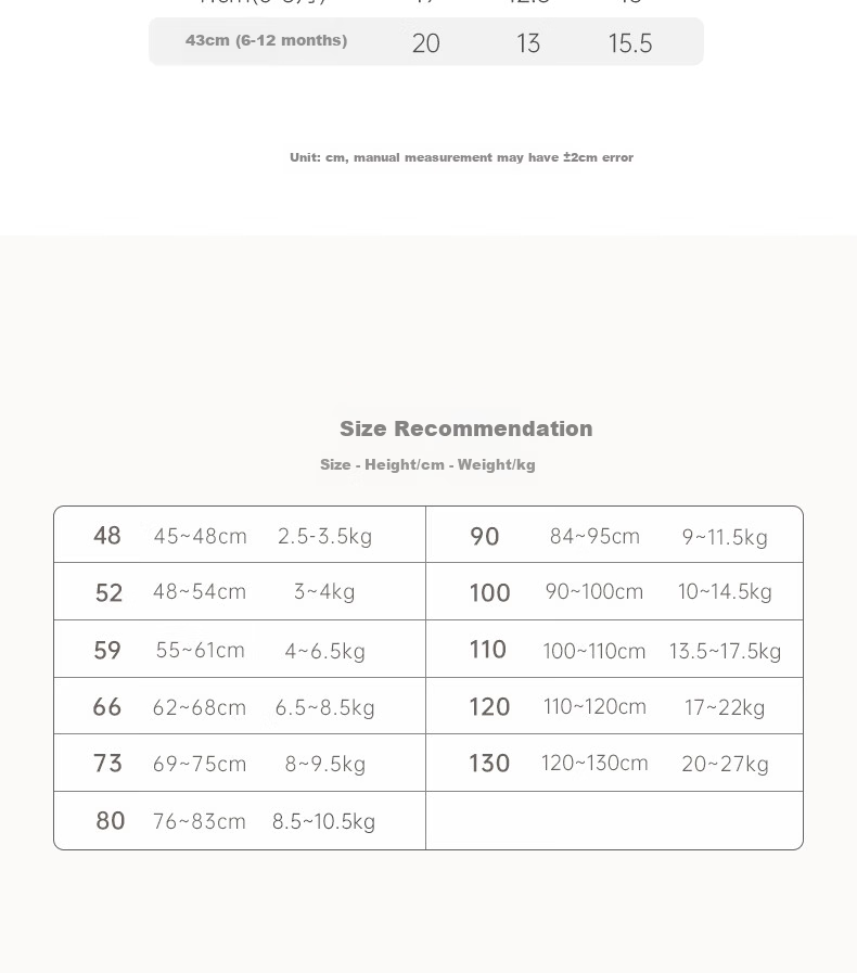 Guaiqi Bear Newborn Baby Pure Cotton Cap Spring and Autumn Seamless Soft Fontanelle Protection Baby Cute Outdoor Hat 10