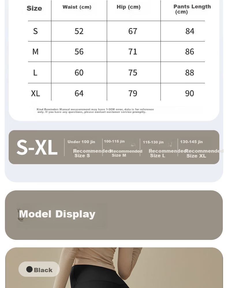 XUEXIMAN Yoga Pants for Women, High-Waisted, Butt-Lifting, Tight-Fitting, Tummy Control, Peach-Shaped Buttocks, Naked Feel, Sports Running Fitness Shark Pants Yoga Wear 9