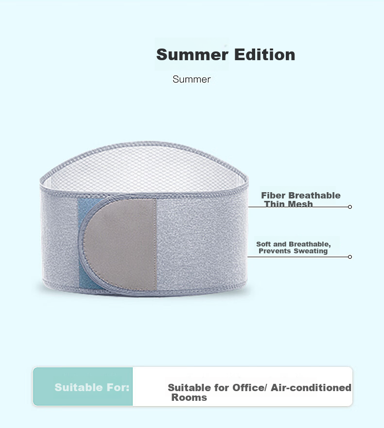 Langsha Self-Heating Lumbar Support Belt for Lumbar Disc Protrusion, Warm Abdomen Shaping Belt, Heat Therapy Waist Brace for Men and Women, Lumbar Muscle Strain Relief 2