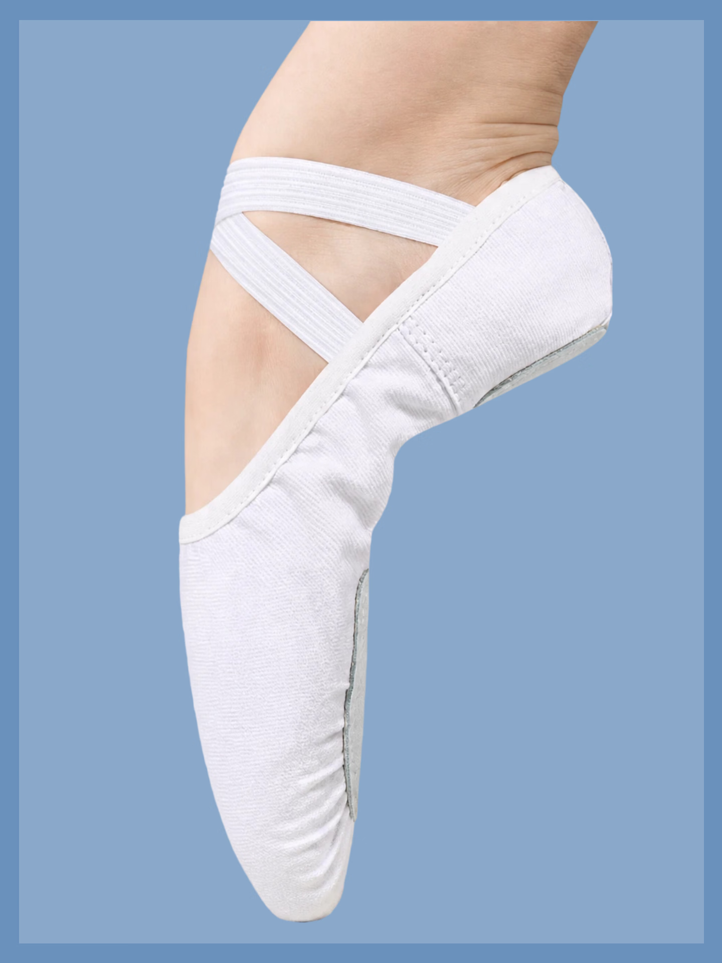 COOTYMAX Children's Dance Shoes White Girls Soft Sole Practice Shoes Chinese Dance Adult Ballet Cat Paw Shoes Dancing Body Shoes 13