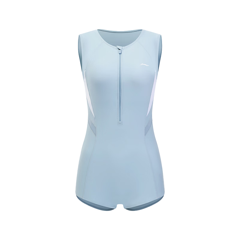 LI-NING Women's Premium One-Piece Racing Swimsuit 2026 New Hot Spring Swimwear for Adults Self-Operated