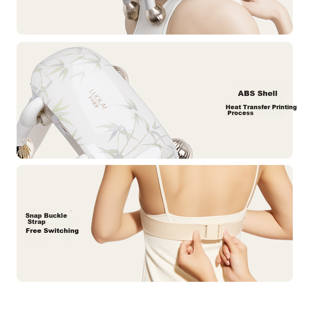LUOLAI Health LUOLAI Bamboo Forest Listening to the Wind Rhomboid Shoulder and Neck Massager 13