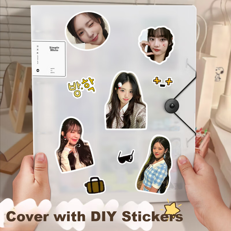 XINSHIDA Nine-Grid Card Album Storage Binder Large Capacity 3-Inch Photo Album Star Collection Card Holder Photo Paper High-Quality 180-Card Photo Book 7