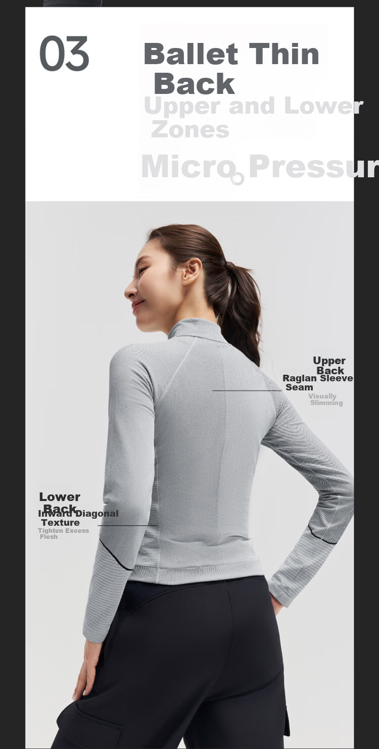 Beneunder Women's Half-Zip Slim Fit Sports Jacket Autumn Winter Breathable Quick-Dry Running Fitness Long Sleeve Warm HE004 16