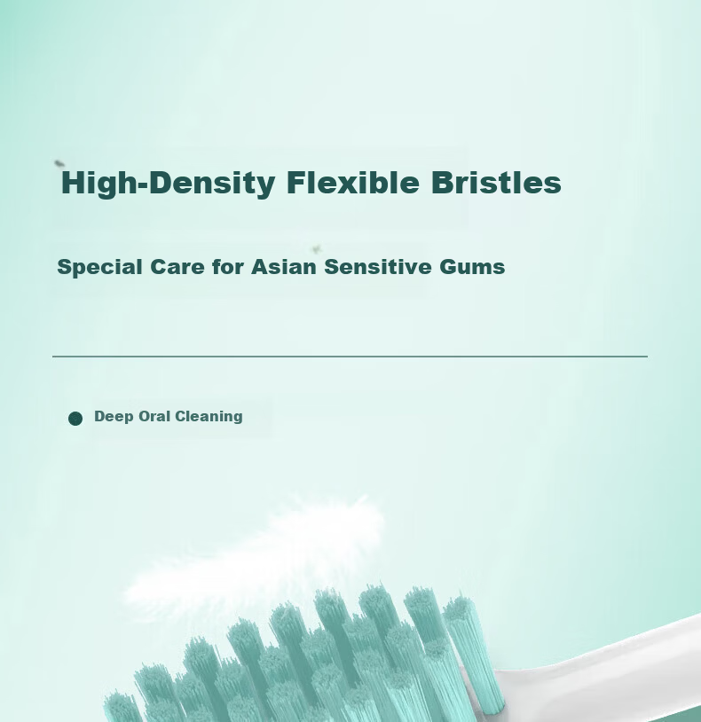 Dongnailun Replacement Brush Heads Compatible with Philips Electric Toothbrush HX2471/2431/2451/2461/2462/2421/2482/2034 for HX2 Series Small Feather Brush Heads 5