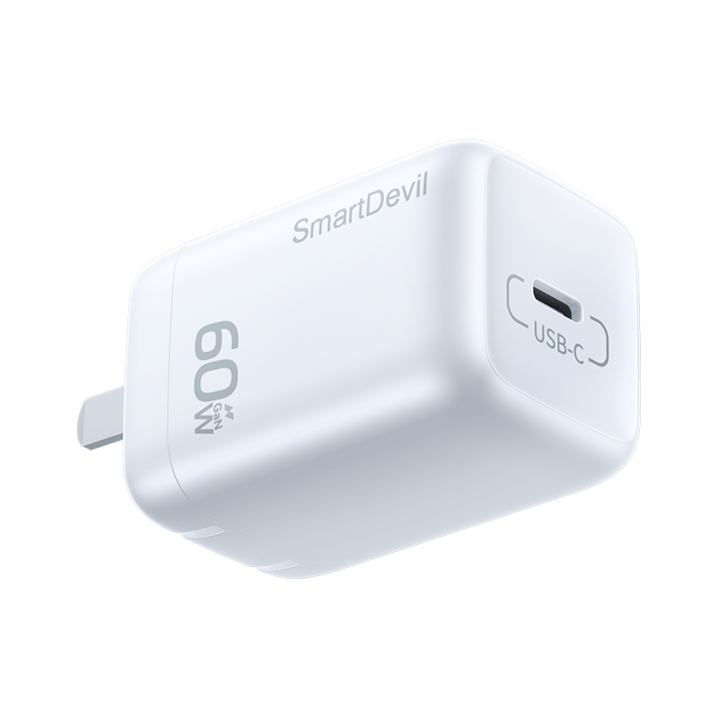 Shanmo AVS Protocol Apple 17 Charger Set 60W Compatible with 45W/40W for iPhone 17/16/15 Pro Max/iPad GaN Fast Charger Type-C Cable