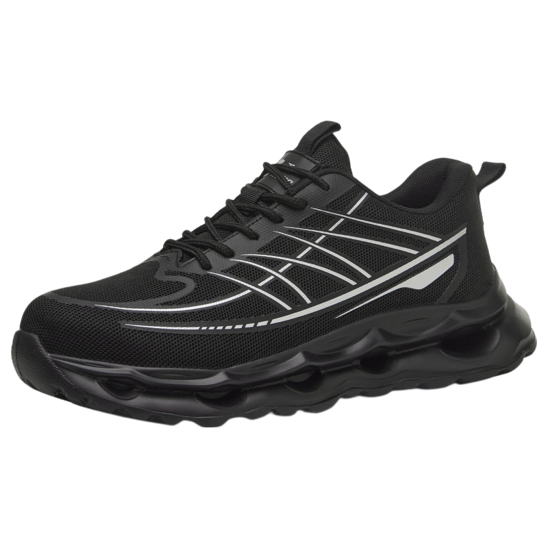 AOWANG Ultra-Light Soft Sole Safety Work Shoes Anti-Smash Anti-Puncture Insulated 10KV Wide Toe Comfortable Protective Electrician Shoes AW-925-45