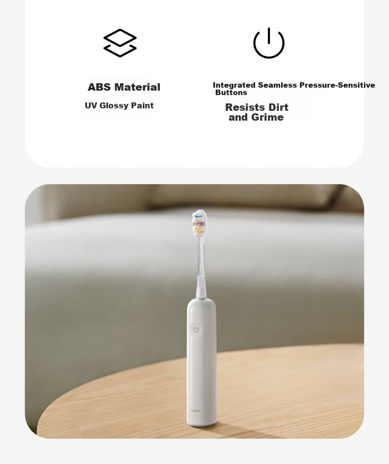Laifen Second Generation Electric Sonic Toothbrush i2 Aluminum Alloy Edition Laifen Cleaning Gum Care Adult Toothbrush Upgraded Personalized Silver Birthday Edition 5