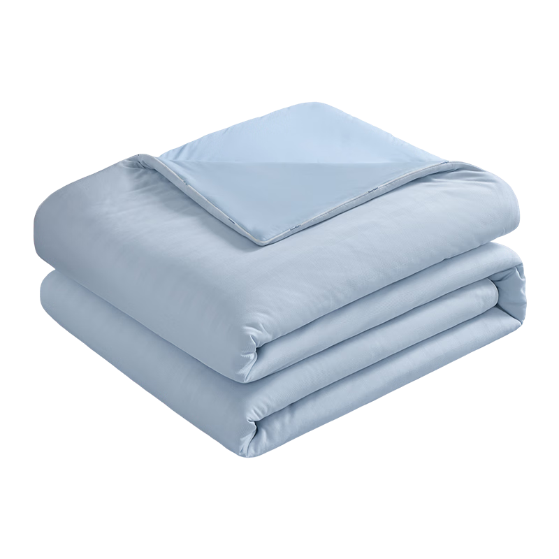 HLA 7A Antibacterial Knitted Summer Quilt Air Conditioning Quilt Summer Cooling Quilt Core Mint Green 150*200cm