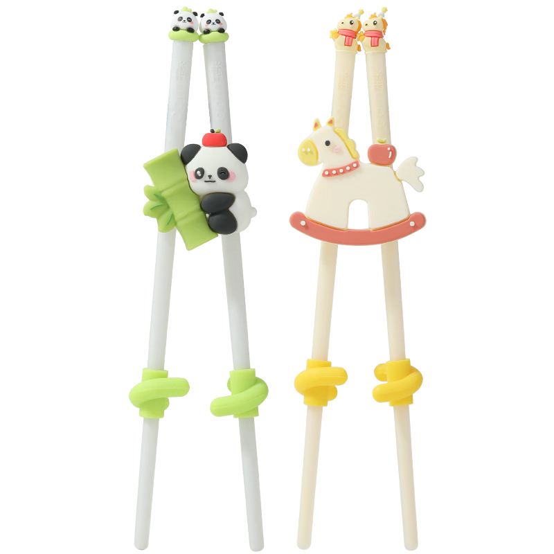 CORN Corn Children's Training Chopsticks Silicone 3-6 Years Baby Learning Aid Chopsticks Kids Tableware Lunch Box
