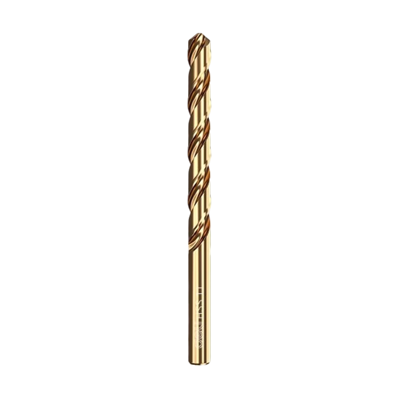 Deli 43 Twist Drill Industrial Grade Round Shank High Hardness Fast Drilling Stainless Steel Aluminum Alloy [11mm] 5 Pieces