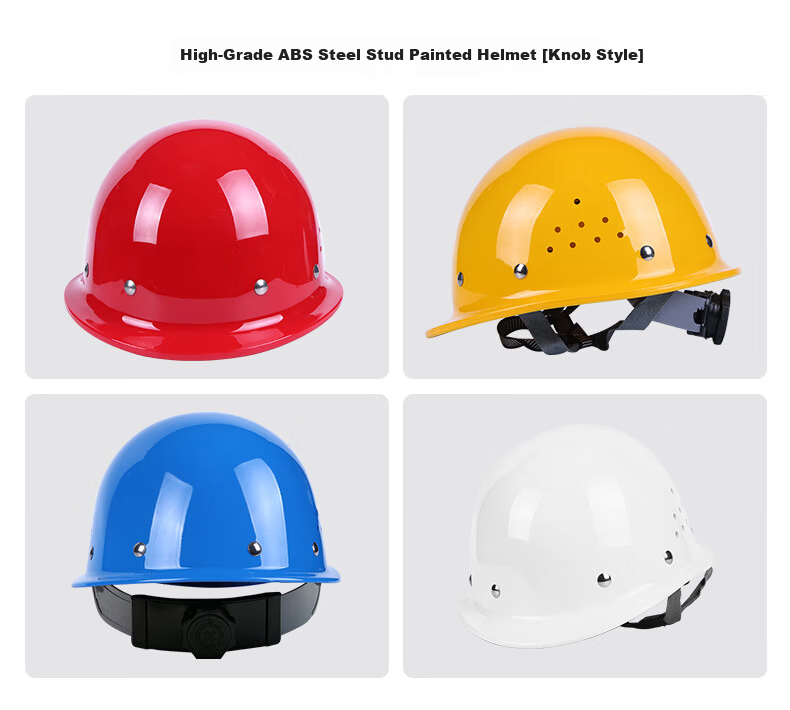 SHOUDUN Safety Helmet New National Standard Steel Nail Ventilated Anti-Smash Blue Construction Site Protective Impact-Resistant Helmet 11