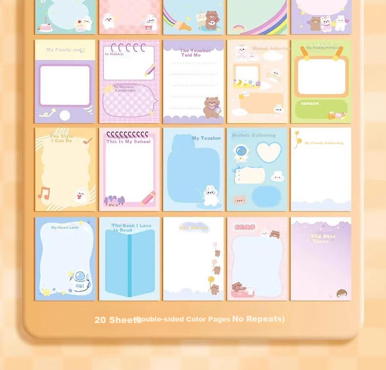 Shuxing A4 Growth File Record Book Loose-leaf DIY Manual Kindergarten Baby Transparent Photo Album Commemorative Certificate Collection Book Boys Girls Art Work Photo Storage Book 7