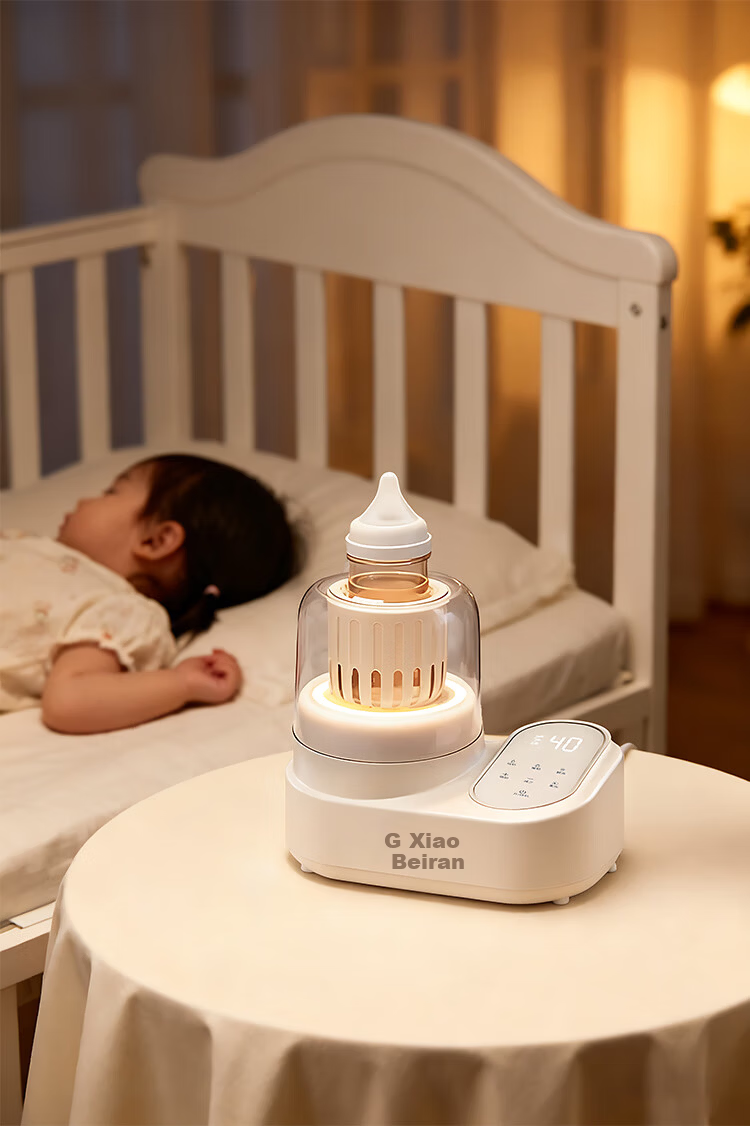 Xiaobeixiong 2-in-1 Baby Bottle Warmer and Milk Mixer, Waterless Milk Heater, Defrosting and Warming Machine, Automatic Milk Preparation Device 14