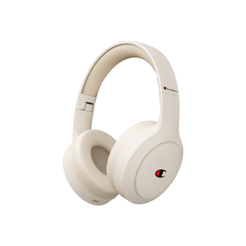 Champion Wireless Bluetooth Earbuds Over-Ear Noise-Cancelling Headset for PC and Mobile Gaming Long Battery Life CH22 White Trend Series