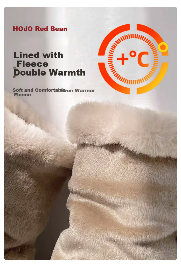 Hodo Women's Wool Gloves Winter Warm Fleece Lined Touchscreen Windproof Driving Cycling Gloves Birthday Gift 5