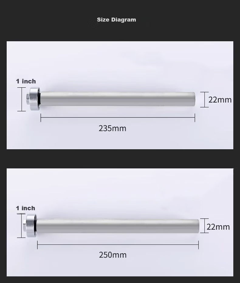 Behind Hero Magnesium Anode Rod for Midea 40L Electric Water Heater, High Purity Magnesium Rod for Household Water Heater, Scale Removal and Drainage Accessory 40L 3