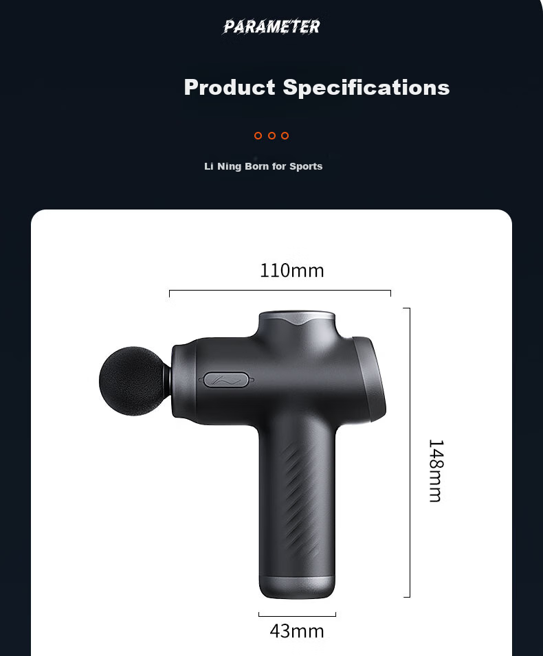 Fascia Gun Massager Professional Muscle Massager Fitness Mini Home Portable Neck Massage Gun 18