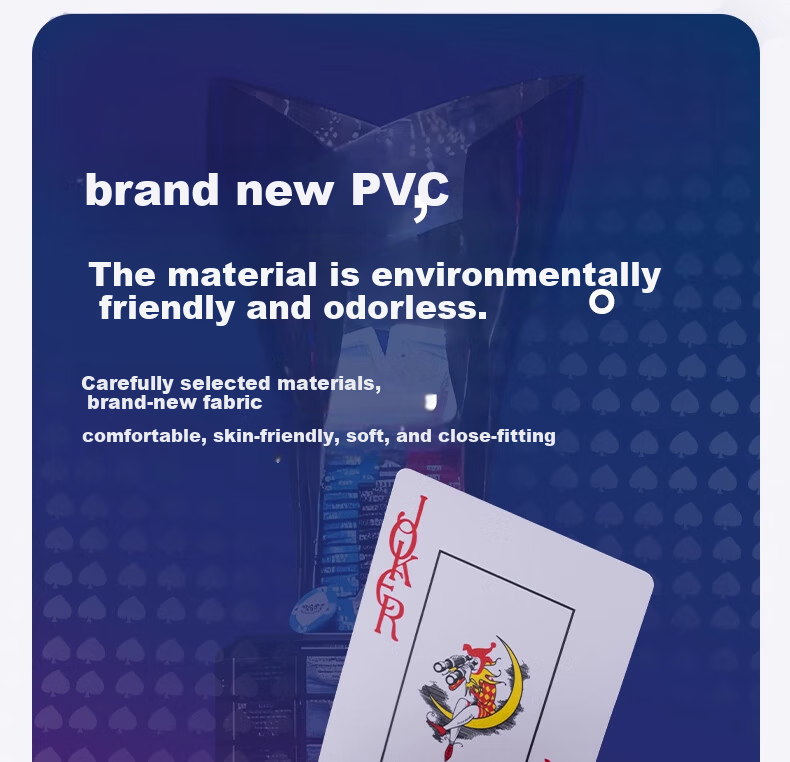 BR WPT Poker Playing Cards Plastic Tournament Professional PVC Waterproof Durable Matte 10 Decks 7