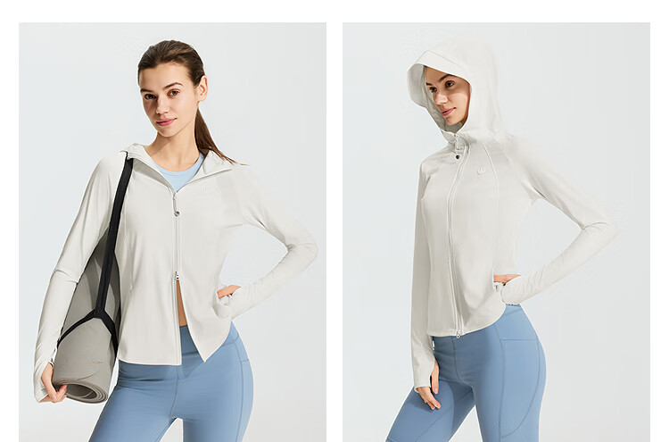 Bosideng 26-Year Summer Women's Sun Protection Hooded Original Yarn UPF100 Cooling Breathable Jacket B261326458 27