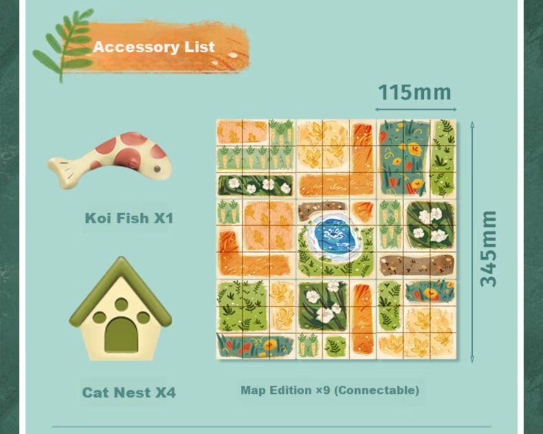 Yaofish Children's Board Game Ray Fish Toy for Boys and Girls Primary School Birthday Gift Absolutely Meow Action 15