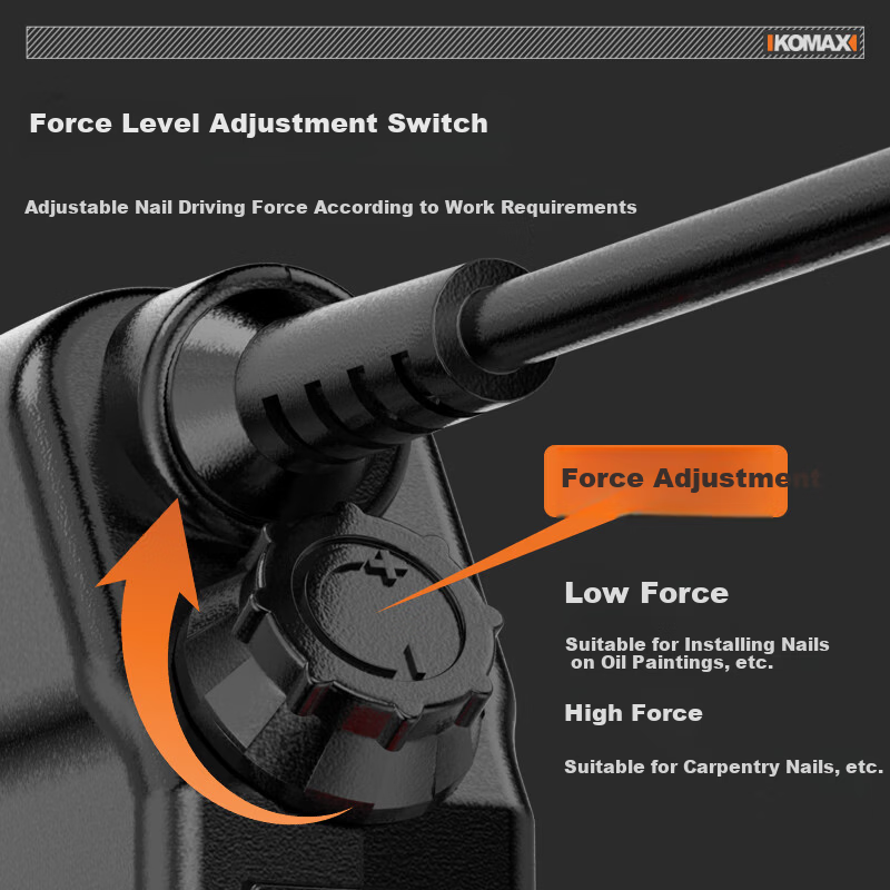 KEMAISI Electric Nail Gun F30 Straight Nail Gun Staple Gun Carpentry Tool Pneumatic Nail Gun Steel Nail Gun Nailer