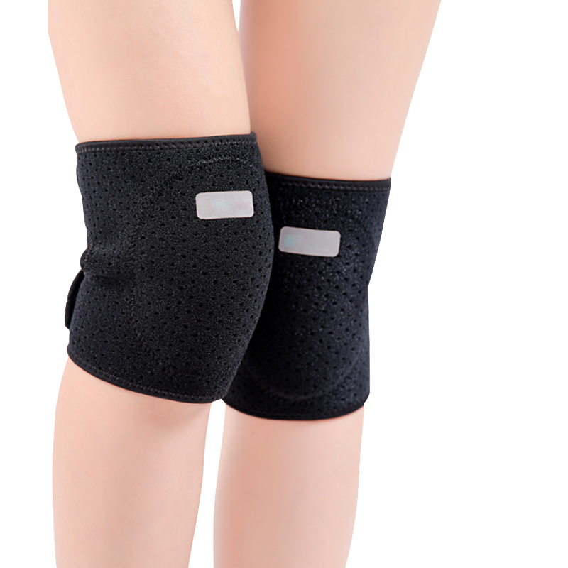 LAC Knee Pads Breathable for Kneeling, Dancing, Yoga, Fitness, Professional Protection, Dance-Specific, Adult And Children's Use, Black, One Pair