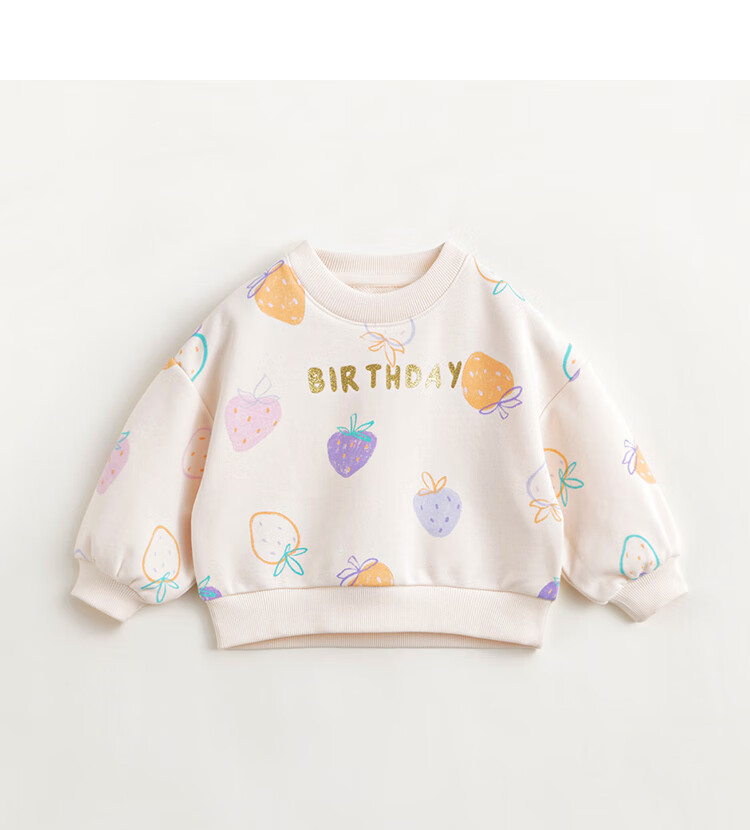 MARC&JANIE Girls' Sweatshirt Spring and Autumn Cartoon Print Loose Fit Sportswear Children's Top 240139 9