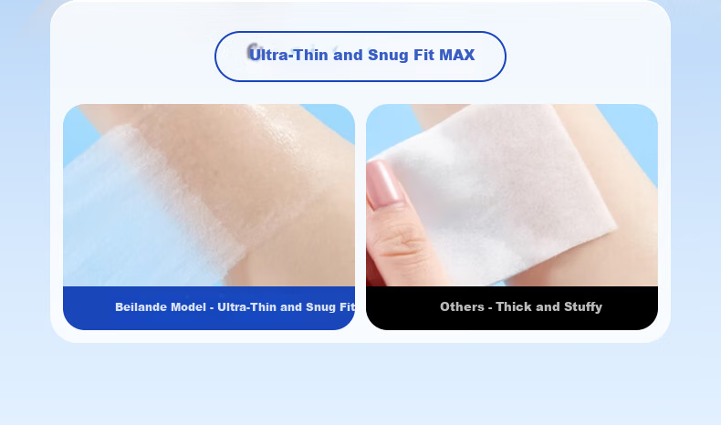 Beautyblend Stretchable Facial Cotton Pads for Wet Compress, Water-Saving Makeup Cotton, Lightweight Tencel, No-Perforation, 240 Sheets/Box 3