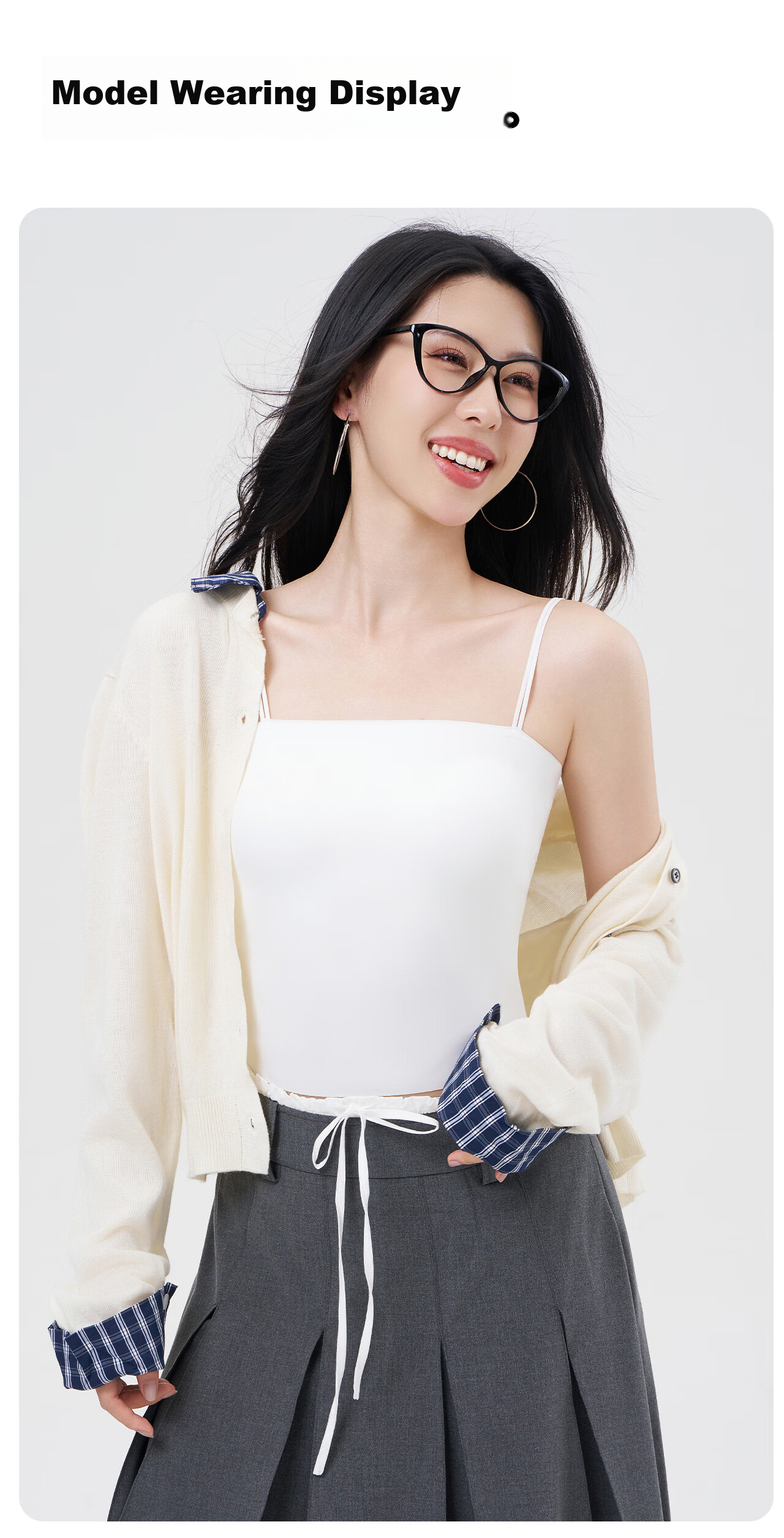 Miiow Ice Silk Camisole Pink Foundation Underwear Women Backless Seamless Invisible Skin Color Bra Integrated Anti-Exposure Tube Top Summer 15
