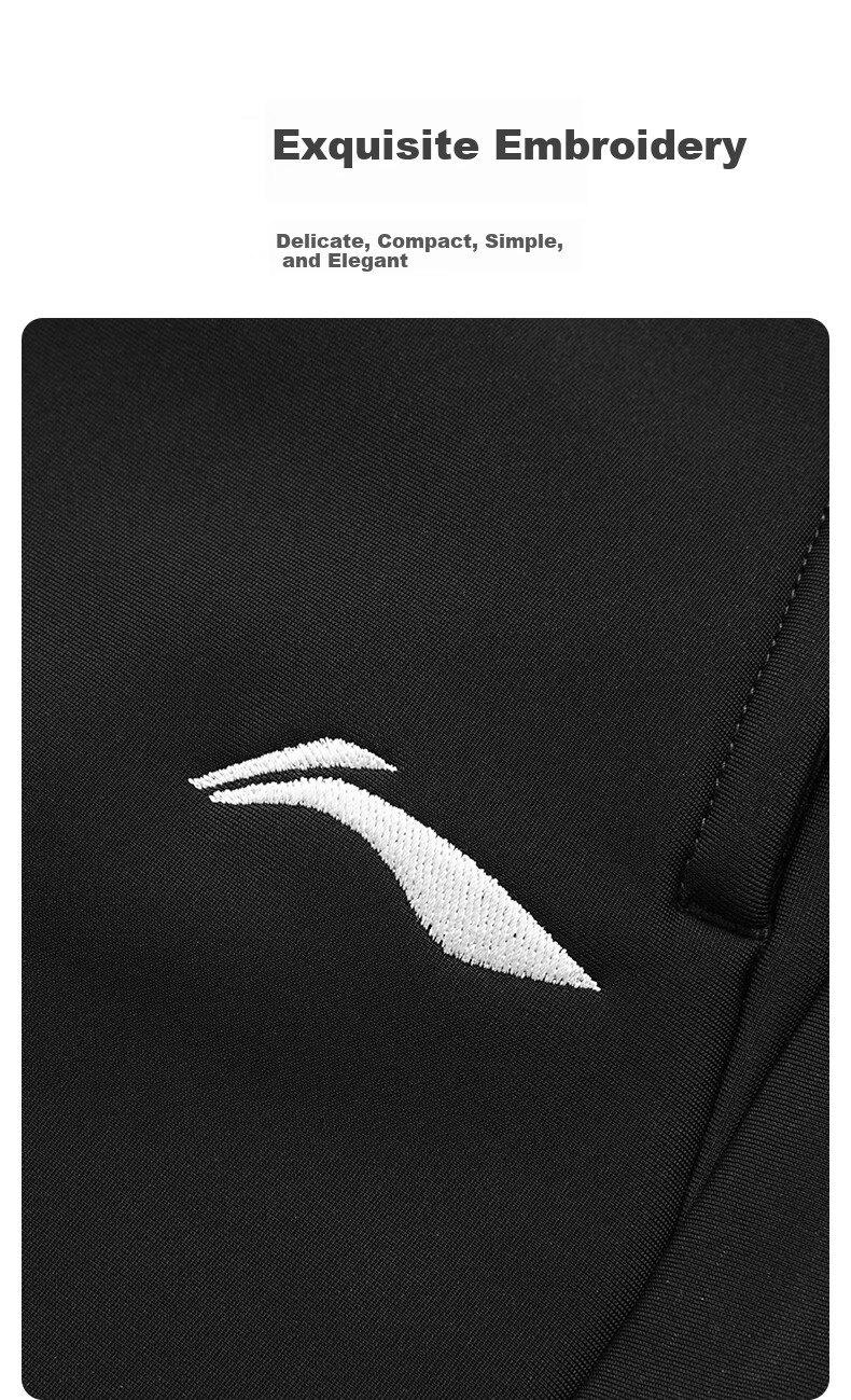LI-NING Men's Fleece-Lined Jogger Pants Autumn Winter Warmth Windproof Comfortable Casual Loose Fit Trousers S 11
