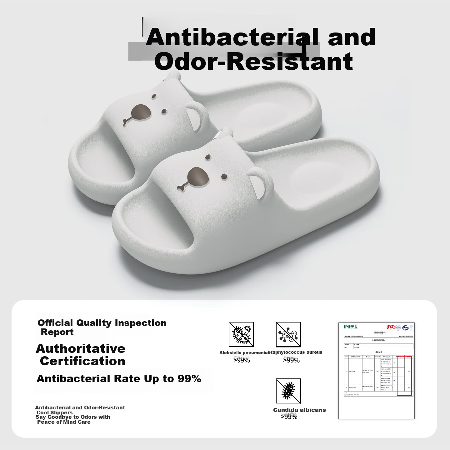 Grace Antibacterial Cute Summer Indoor Home Shower Non-slip EVA Odor-resistant Couple Slippers for Women and Men