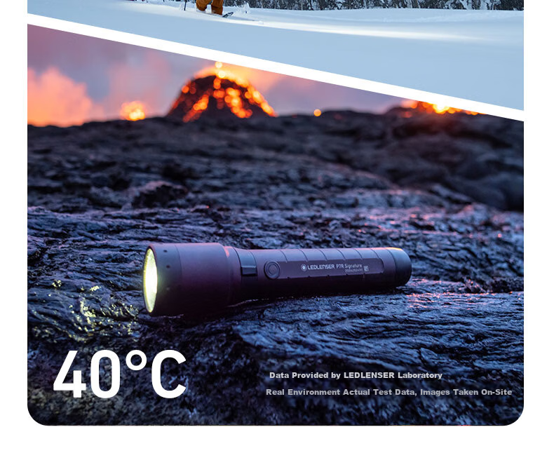 LED LENSER Germany High-Power Flashlight P5R PRO Professional Waterproof Zoom Warm White Light 14500 Lithium Battery Ultra-Long Endurance 8