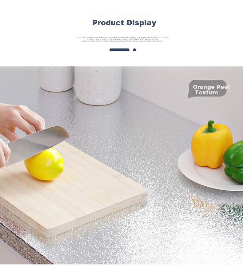 Cuttlefish Kitchen Oil-Proof Sticker 0.6x5m Waterproof Moisture-Proof Aluminum Foil High-Temperature Resistant Stove Self-Adhesive Protective Film 11