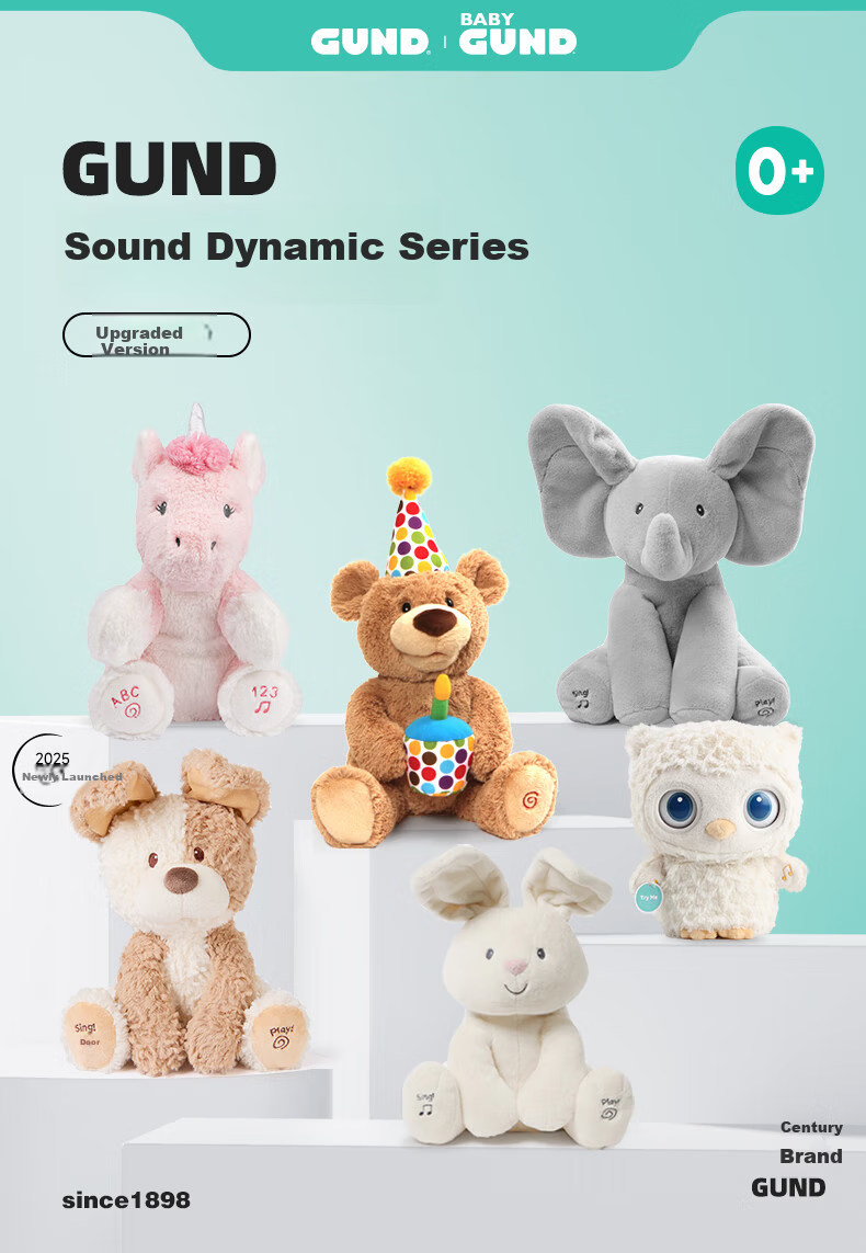 Gund, Hide-And Bear Plush Toy with Lift-Up Head, Comforting Stuffed Animal, Baby Toy for Newborns, Gift 1