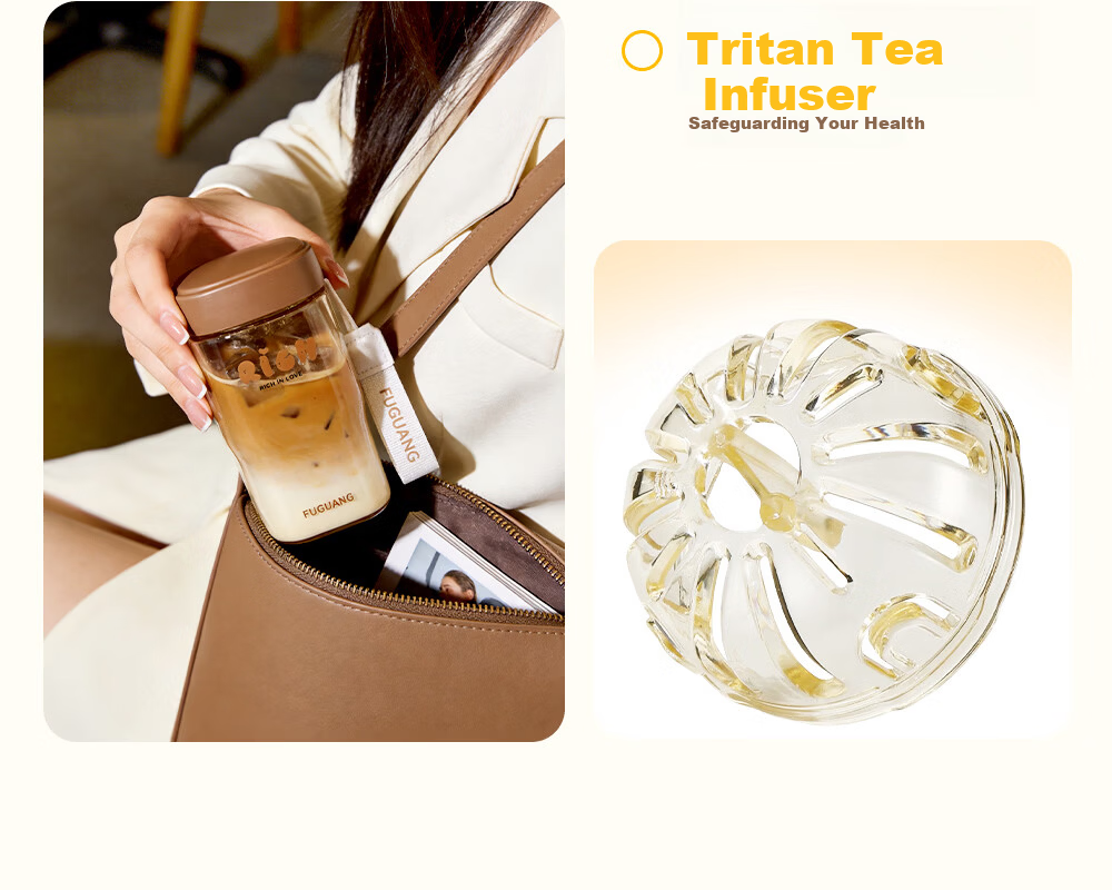 FUGUANG PPSU Coffee Cup High-Quality Portable Cup Heat-Resistant Plastic Large Capacity Cup for Pregnant Women and Children 4