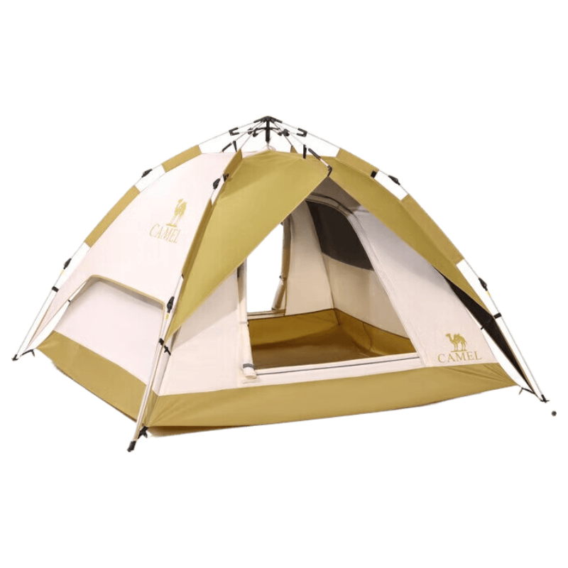 CAMEL Outdoor Black Gel Sun Protection Tent, Fully Automatic Portable Folding Thickened Rainproof Camping Equipment A111-3C