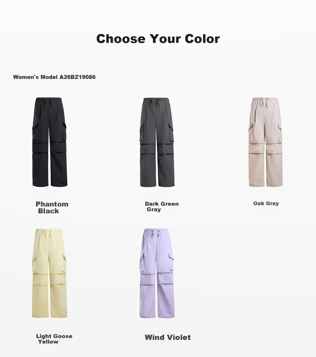 Camel [Dilireba Same Style] Women's Outdoor Quick-Dry Pants Spring Summer 2026 Lightweight Paratrooper Hiking Cargo Pants Men 9