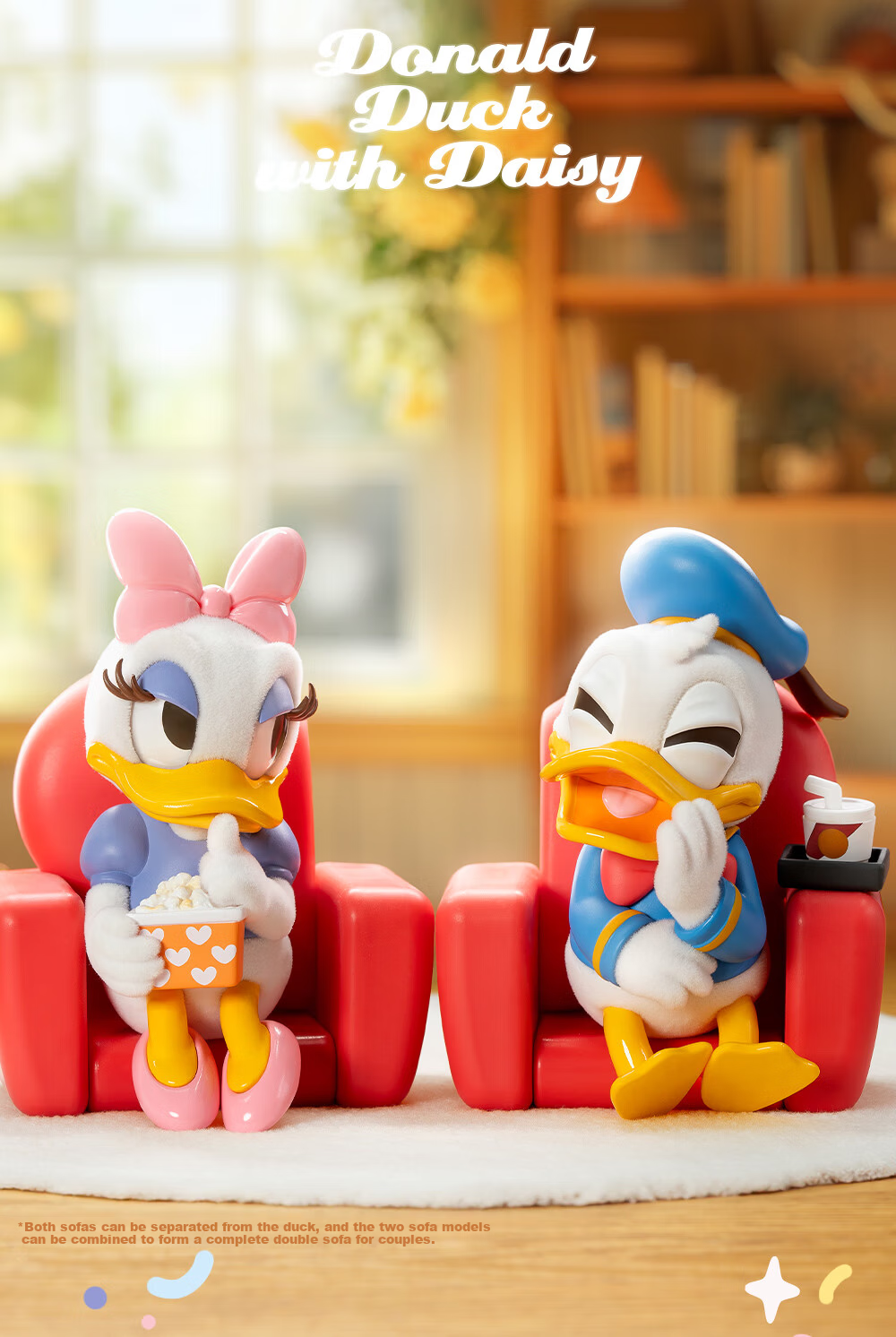 52TOYS Donald Duck and Daisy Duck Blind Box Figurine Toy Set of 8 Birthday Gift 9